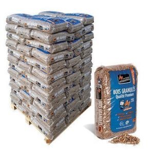 afbeelding van 05 PALLETS HOUTPELLETS – 390 ZAKKEN VAN 15 KG