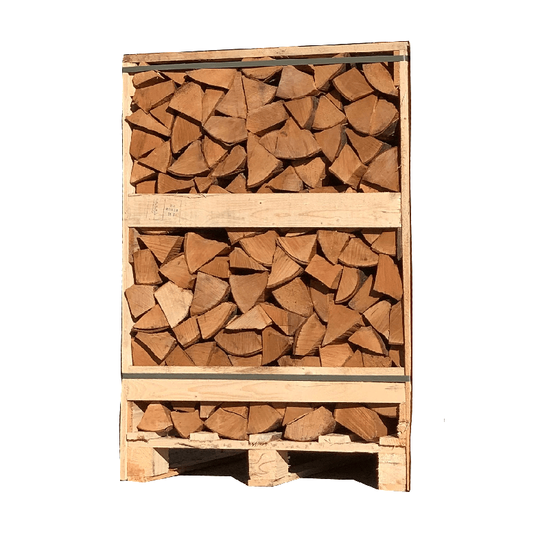 afbeelding van Droog brandhout Houtblokken 50 cm pallet 1,5 ster levering inbegrepen