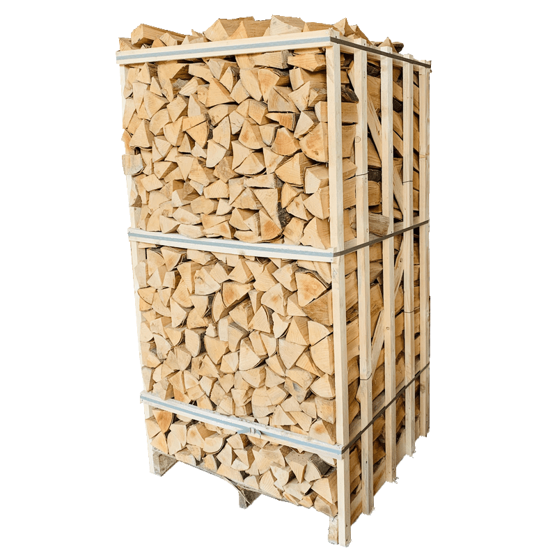 afbeelding van Droog brandhout Buches 33 cm pallet 2,5 steres levering inbegrepen