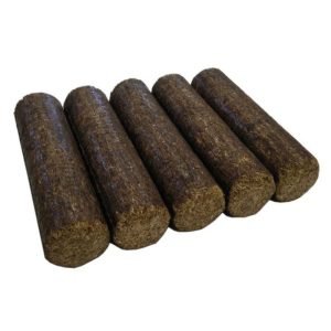 afbeelding van Verdicht hardhout – pallet van 1 ton