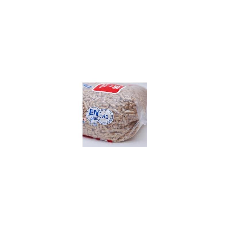 afbeelding van Pellet Swiss Warme EN+A1 DIN+ 100% naaldhout – pallet van 70 zakken van 15Kg – levering inbegrepen