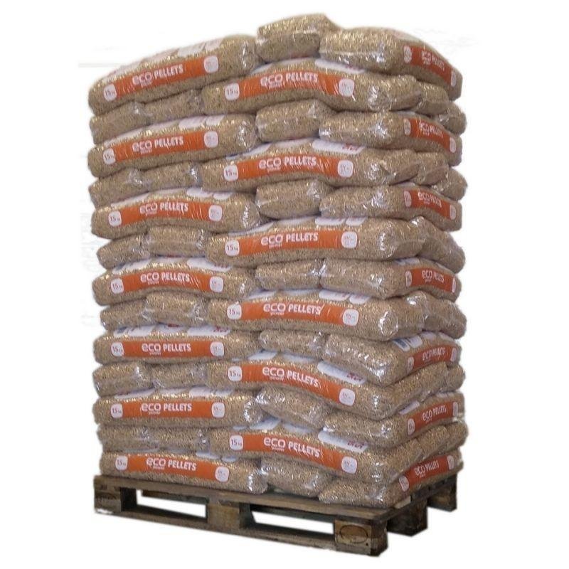 afbeelding van ECOPOWER PELLET – PALLET VAN 65 ZAKKEN VAN 15 KG